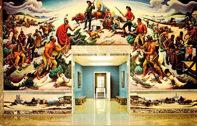 Missouri Independence Harry S Truman Libarary & Museum Mural Independen...