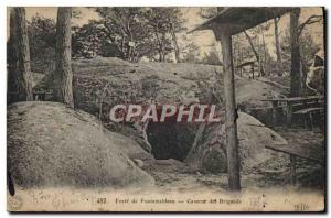 CPA Foret de Fontainebleau Caverne des Brigands