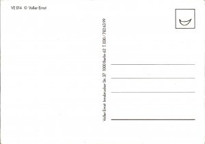 Voller Ernst Vintage Black & White Railroad Tracks Postcard Berlin