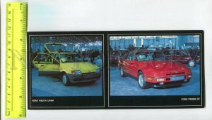 476742 Czechoslovakia 3rd car showroom of nineties Ford Fiesta Urba Probe GT