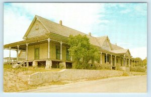 FT STOCKTON, TX Texas  RIGGS Memorial MUSEUM  c1950s Pecos County Postcard