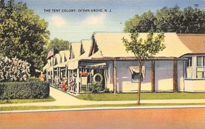 The Tent Colony in Ocean Grove, New Jersey