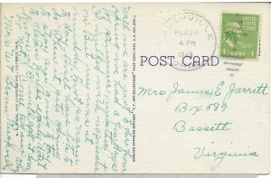 US used The Governor's Mansion, Columbus, Ohio. #804, Mailed 1948.  Nice.