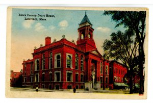 MA - Lawrence. Essex County Courthouse      (crease)