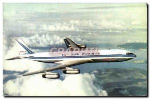 Old Postcard Jet Aviation four-engine Boeing 707 Intercontinental