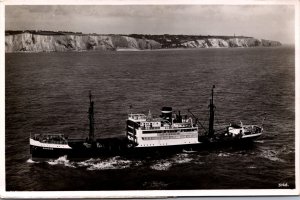 MS Bonaire Royal Netherlands Steamship Co. Ship Vintage RPPC 09.96