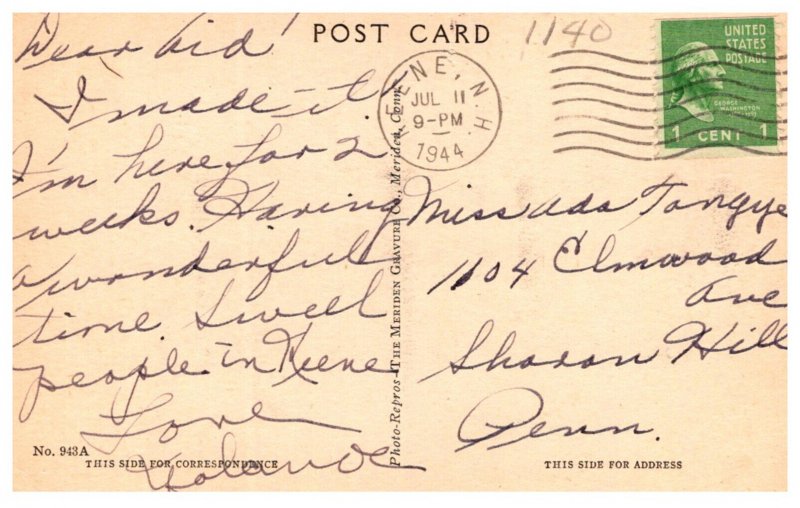 New Hampshire  Spaulding Gym State Teachers College