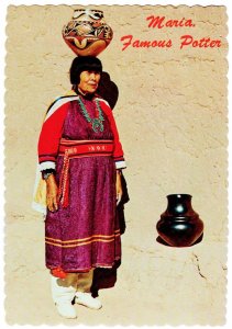 Maria the Famous Potter of San Ildefonso Pueblo - Northern New Mexico