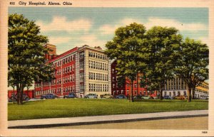 Ohio Akron City Hospital 1956