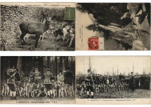 HUNTING CHASSE FRANCE SPORT 50 Vintage Postcards Pre-1920 (PART I.) (L3076)