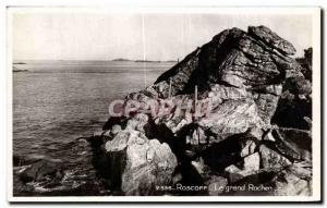 Old Postcard Roscoff The Great Rock