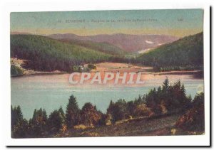 Gerardmer Old Postcard View from the lake towards Eche of Ramberchamp