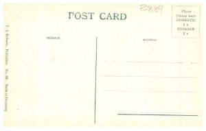 Connecticut Hampton Main street looking North