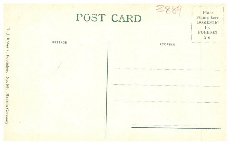 Connecticut Hampton Main street looking North