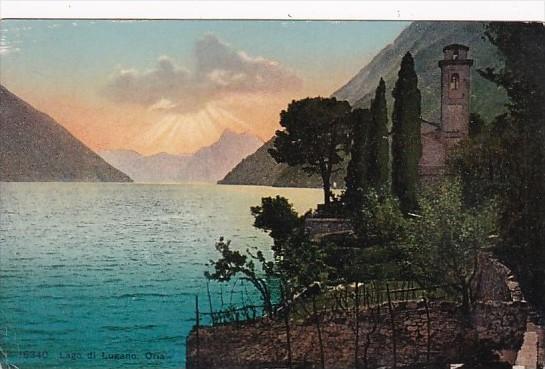 Switzerland Lago di Lugano Oria