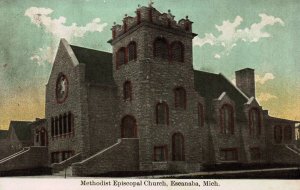 Escanaba, Michigan - The Methodist Episcopal Church - c1908