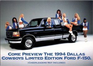 1994 Dallas Cowboys Cheerleaders Ford F-150 Supercab Limited Promo