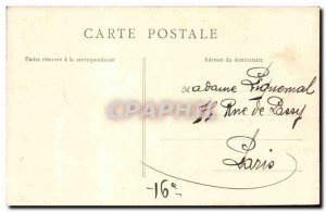 Maisons Laffitte Old Postcard The castle (north façade)