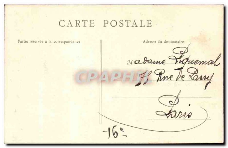 Maisons Laffitte Old Postcard The castle (north façade)