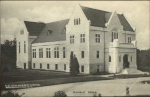 Washington DC US Soldiers Home Marble Hall c1910 Albertype Postcard