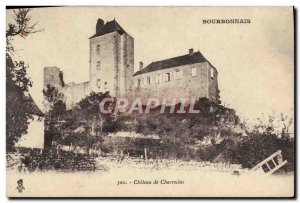 Old Postcard Bourbonnais Chateau De Chavroches