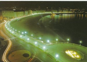 Spain Postcard - La Coruna - Paseo Maritimo Orzan-Riazor - Ref TZ5450 