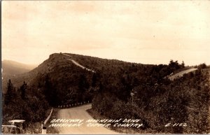 RPPC Brockway Mountain Drive, MI Copper Country Vintage Postcard M42
