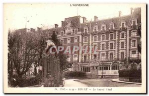 Old Postcard Royat Grand Hotel