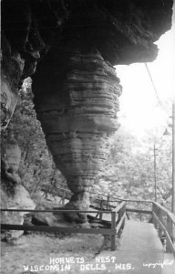 Hornet's Nest Real Photo - Wisconsin Dells, Wisconsin WI  