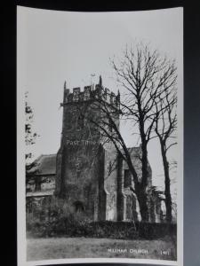 Norfolk: Mileham Church - Old Real Photograph Postcard