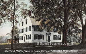 Stebbins House, Home of the Historian George Sheldon - Deerfield, Massachuset...
