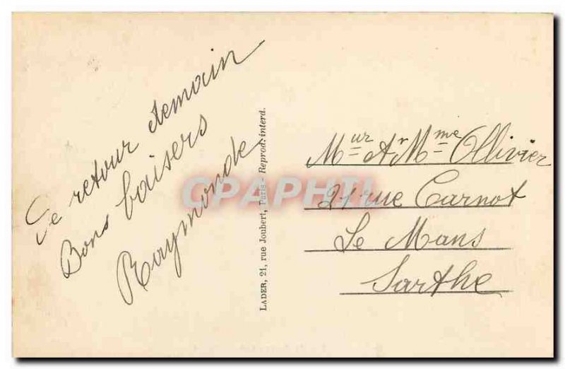 Old Postcard Paris's Place de la Concorde