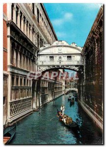 Modern Postcard Venice Bridge of Sighs