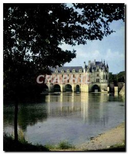 Modern Postcard Chenonceaux Indre et Loire the castle