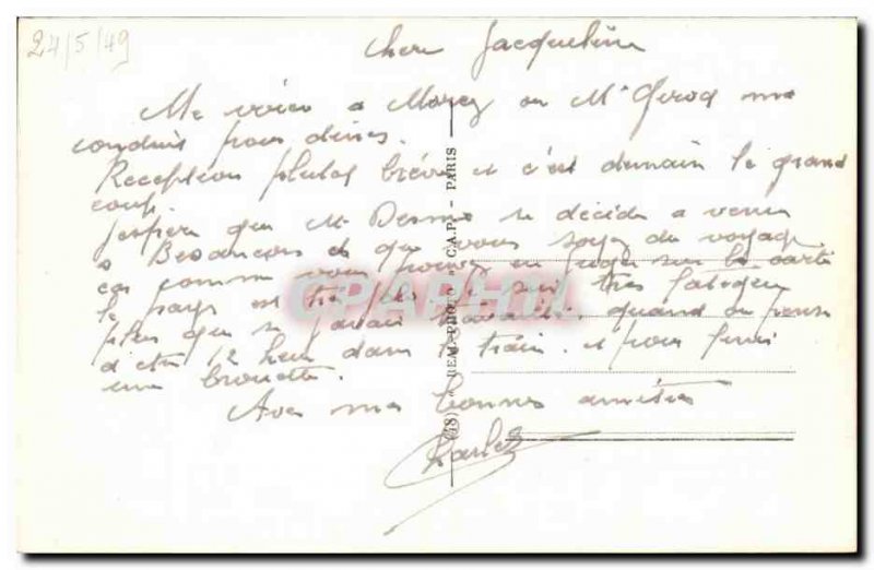 Modern Postcard Morez General view