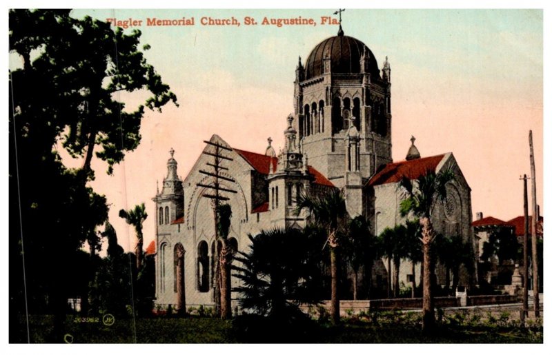 Florida  St.Augustine , Flager memorial Church