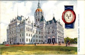 Hartford, CT Connecticut  STATE CAPITOL  ca1910's Raphael Tuck Oilette Postcard