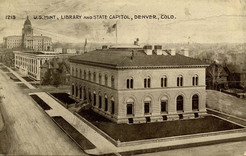 CO - Denver. US Mint, Library, State Capitol