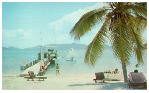 Pineapple Beach St. Thomas Virgin Islands Postcard PC1304