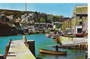 Cornwall Postcard - The River at Looe - West Looe on The Left Bank - Ref 7015A