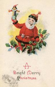Greeting - Christmas. Santa Claus