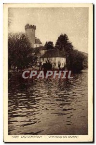 Postcard Old Chateau Lake Annecy Duingt