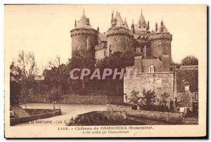 Old Postcard Chateau Combourg (Ensemble)