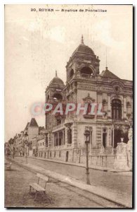 Old Postcard Royan Avenue Pontaillac