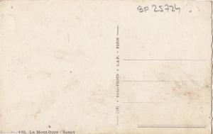 BF25724 le mont dore saney cable train  france front/back image