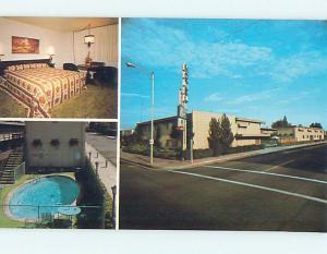 Unused Pre-1980 VISALIA INN MOTEL Visalia California CA n7822