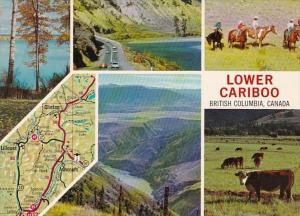 Canada British Columbia Price Lower Caribou Multi View & Map