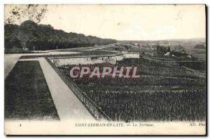 Old Postcard Saint Germain en Laye La Terrasse