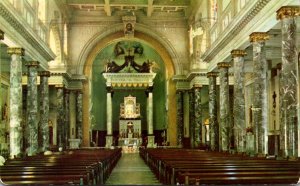 Mexico Monterrey Basilica Interior Of The Our Lady Del Roble 1967