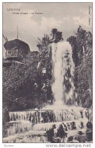 Villetta Dinegro, La Cascata, Genova (Liguria), Italy, 1900-1910s